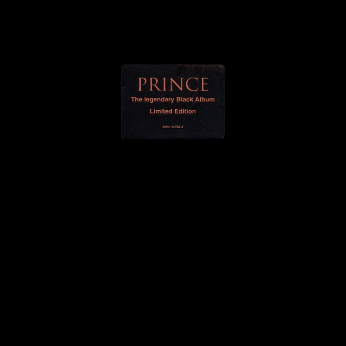 prince - Black Album