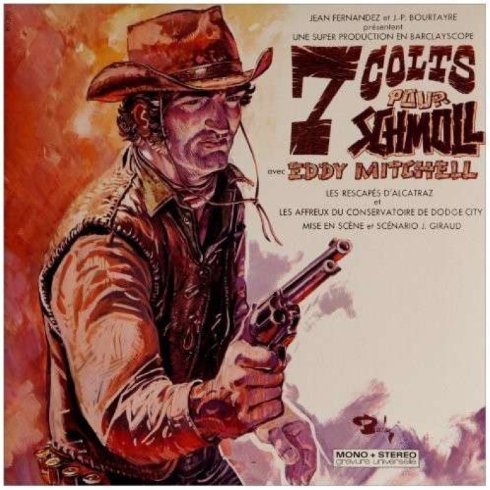 eddy mitchell - 7 colts pour Schmoll