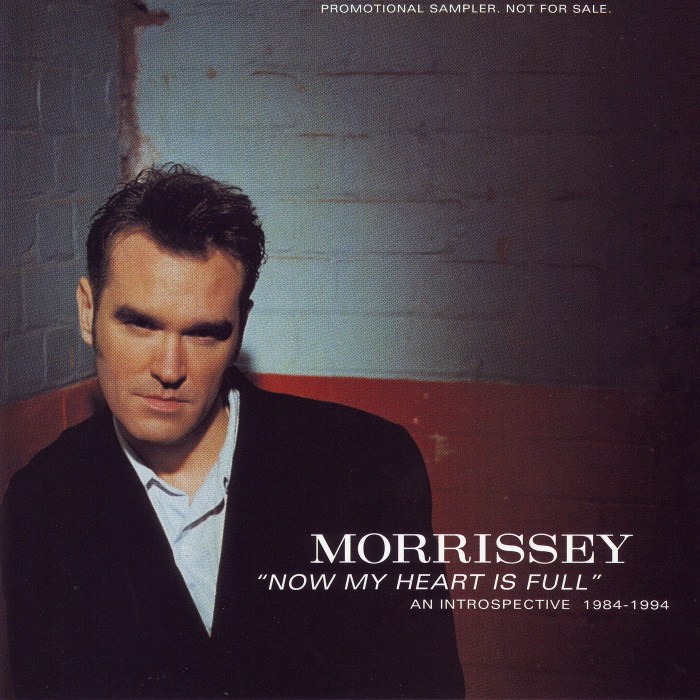Morrissey - Now My Heart Is Full: An Introspective 1984–1994